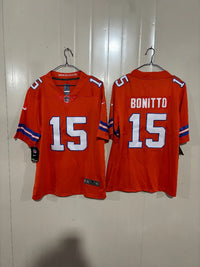 Denver Broncos 25/26 Bonitto #15 Orange NFL Jersey