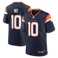 Denver Broncos 25/26 Nix #10 Navy NFL Jersey