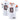 Denver Broncos 25/26 Nix #10 White NFL Jersey