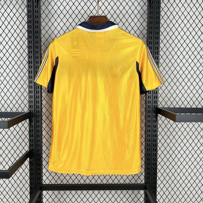 Deportivo de La Coruna 1999/00 Vintage Retro Yellow Away Jersey