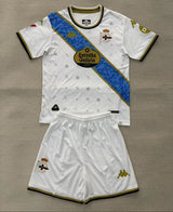 Deportivo de La Coruna 25/26 White/Blue Third Kids Jersey Set
