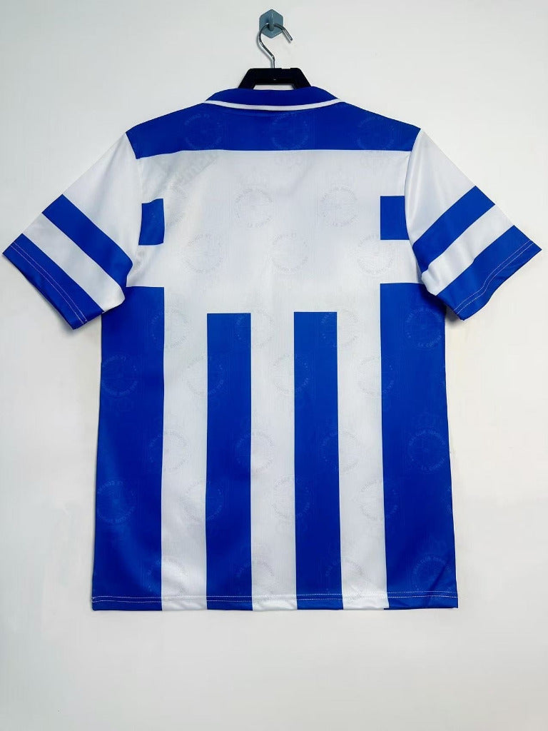 Deportivo La Coruna 1994/95 Retro Blue/White Home Jersey