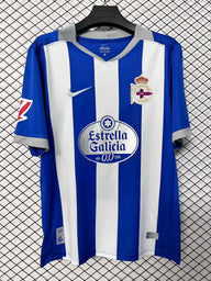 Deportivo La Coruna 26/27 Blue/White Stripe Home Jersey