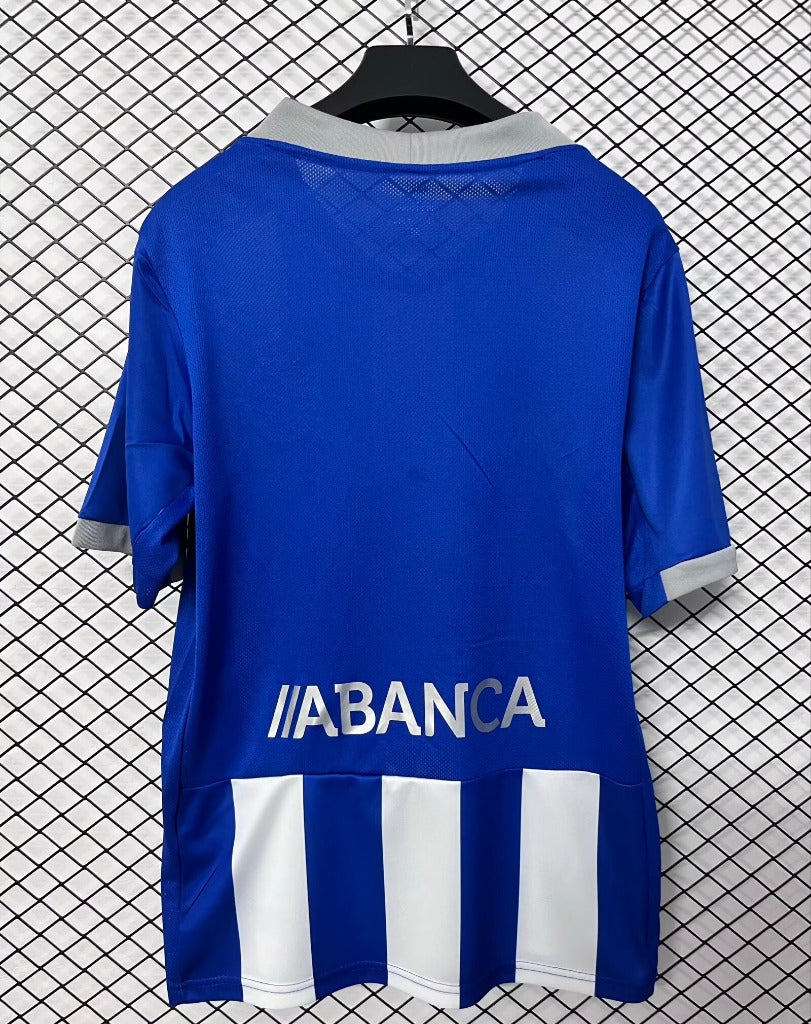 Deportivo La Coruna 26/27 Blue/White Stripe Home Jersey