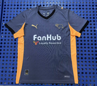 Derby County 25/26 Grey/Orange Away Jersey