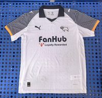 Derby County 25/26 White/Black Home Jersey