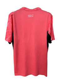 Derbyshire 26/27 Bright Pink with Black Side Away Jersey