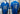 Detroit Lions 25/26 St. Brown #14 Royal Blue NFL Game Jersey