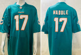 Dolphin 25/26 Waddle #17 Aqua NFL Game Jersey