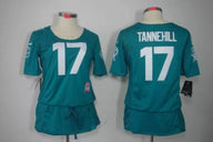 Dolphins 2021/22 Tannehill #17 Aqua Women NFL Jersey