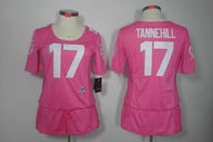 Dolphins 2021/22 Tannehill #17 Pink/White Women NFL Jersey