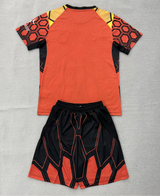 Dortmund 26/27 Orange/Black Honeycomb Goalkeeper Kids Jersey Set