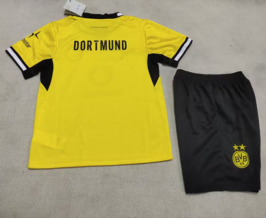 Dortmund 26/27 Yellow/Black Home Kids Jersey Set