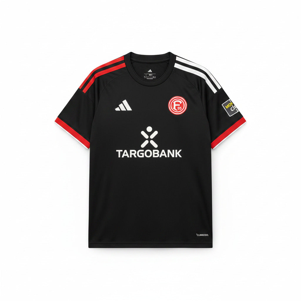 Dusseldorf 26/27 Black/Red/White Third Jersey