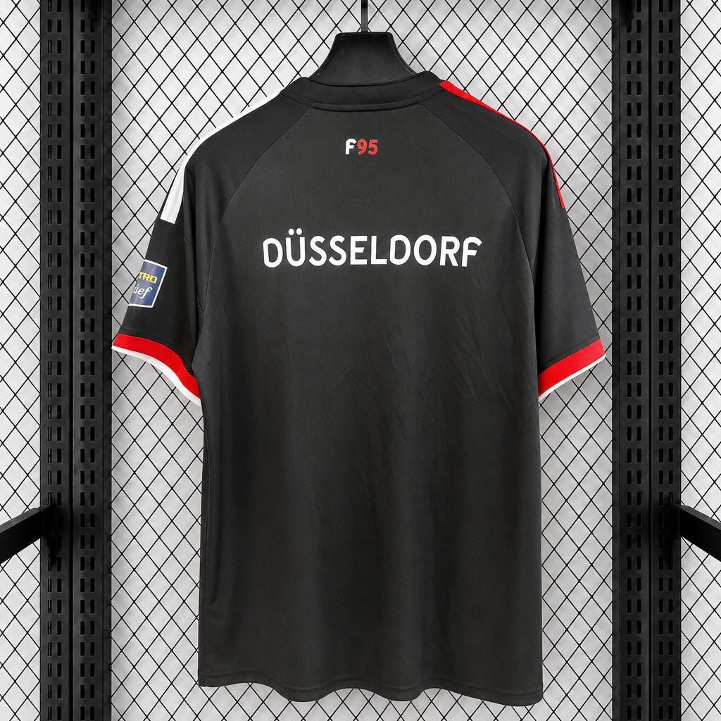 Dusseldorf 26/27 Black/Red/White Third Jersey