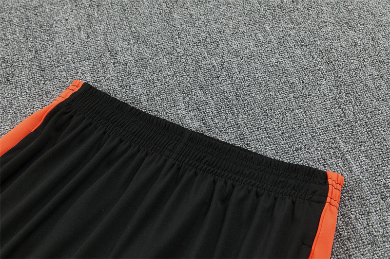 Dutch 26/27 Black with Red Training Tracksuit Set