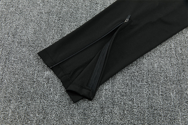 Dutch 26/27 Black with Red Training Tracksuit Set
