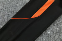 Dutch 26/27 Orange with Black Training Tracksuit Set
