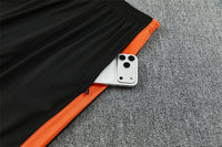 Dutch 26/27 Orange with Black Training Tracksuit Set