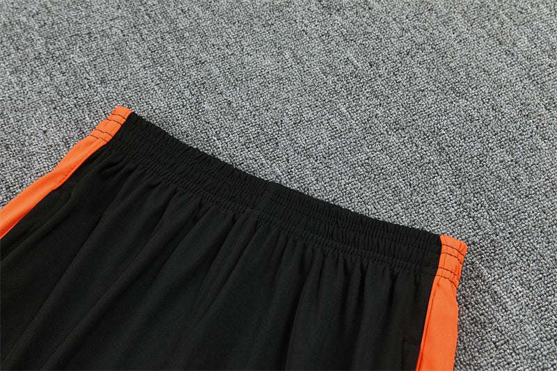 Dutch 26/27 Orange with Black Training Tracksuit Set