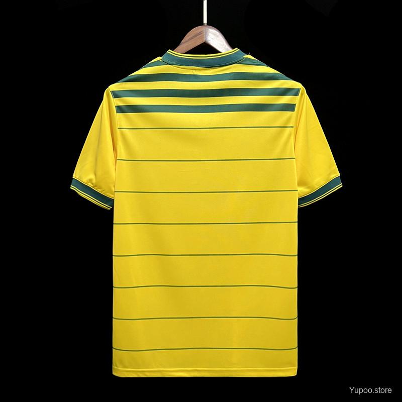 Brazil 1984 Vintage Retro Home Jersey