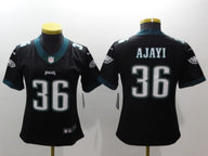 Eagles 2021/22 Ajayi #36 Black/Green/White Women NFL Jersey