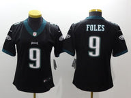 Eagles 2021/22 Foles #9 Black/Green/White Women NFL Jersey
