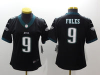 Eagles 2021/22 Foles #9 Black/Green/White Women NFL Jersey