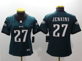 Eagles 2021/22 Jenkins #27 Green/Black/White Women NFL Jersey