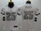 Eagles 2021/22 McCoy #25 White/Gray Women NFL Jersey