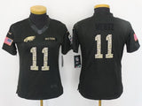 Eagles 2021/22 Wentz #11 Black/Camo Print Women NFL Jersey
