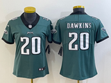Eagles 2022/23 Dawkins #20 Green/Black/White Women NFL Jersey