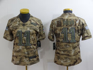 Eagles 23/24 Brown #11 Camo Print Women NFL Jersey