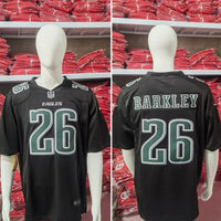 Eagles 25/26 Barkley #26 Black NFL Jersey