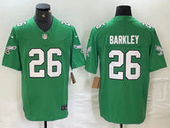 Eagles 25/26 Barkley #26 Green NFL Jersey
