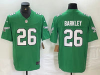 Eagles 25/26 Barkley #26 Green NFL Jersey
