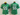 Eagles 25/26 Graham #55 Green/White/Black Women NFL Jersey