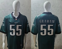 Eagles 25/26 Gramah #55 Midnight Green/Black NFL Jersey