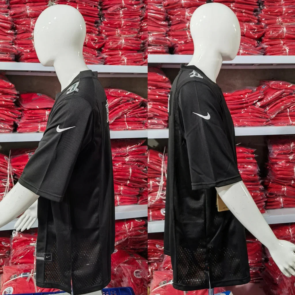 Eagles 25/26 Hurts #1 Black NFL Jersey