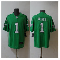 Eagles 25/26 Hurts #1 Green NFL Jersey