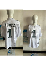 Eagles 25/26 Hurts #1 White NFL Jersey