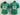 Eagles 25/26 Kelce #62 Green/White/Black Women NFL Jersey