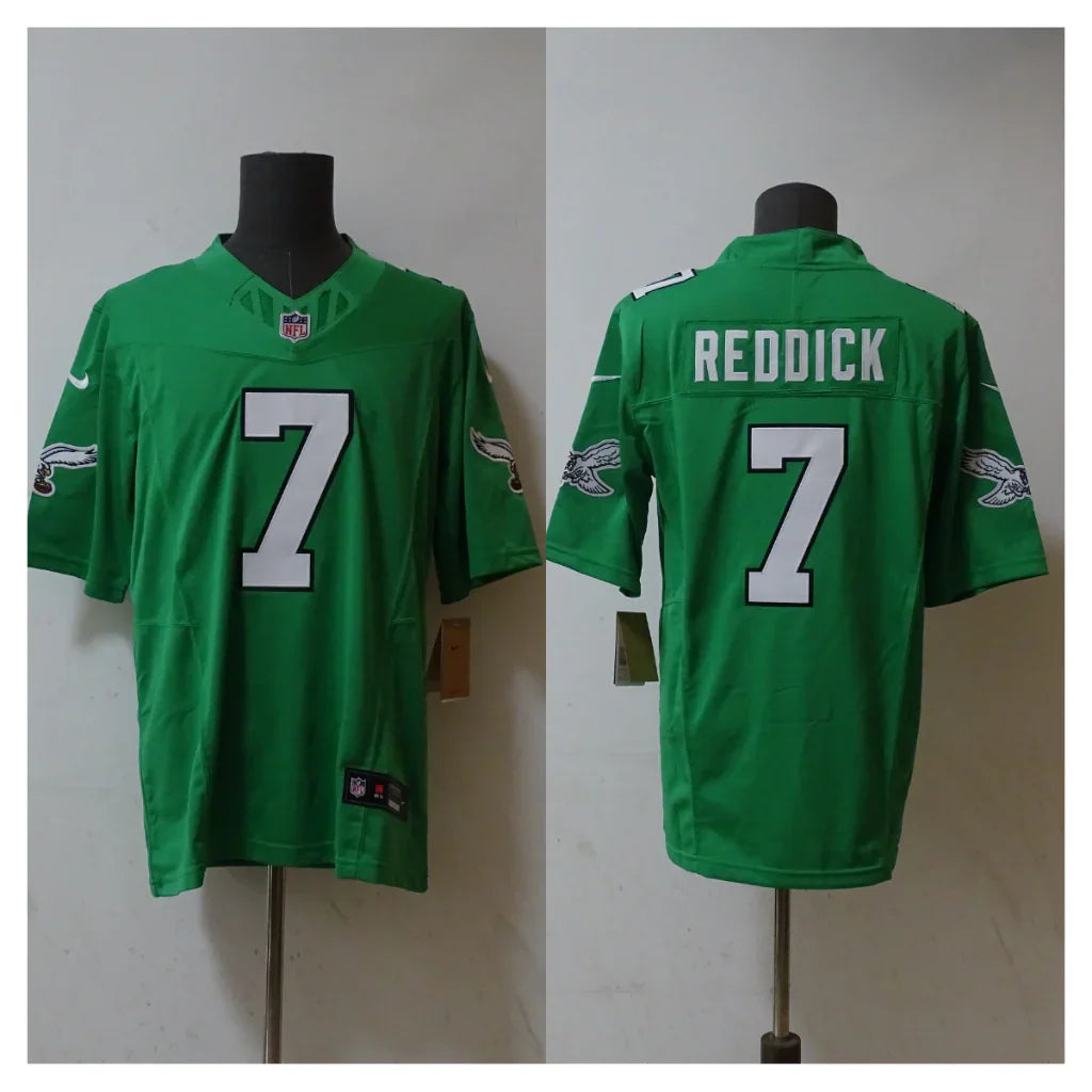 Eagles 25/26 Reddick #7 Green NFL Jersey