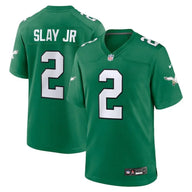 Eagles 25/26 Slay Jr #2 Green NFL Jersey