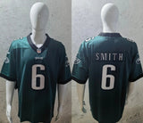 Eagles 25/26 Smith #6 Midnight Green/Black NFL Jersey