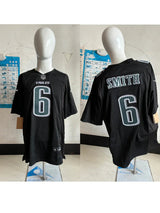 Eagles 25/26 Smith #6 Black NFL Jersey