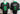 Eagles 25/26 Swift #0 Black/Green NFL Jersey