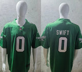 Eagles 25/26 Swift #0 Green NFL Jersey