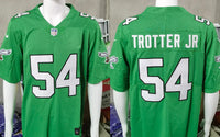 Eagles 25/26 Trotter Jr #54 Green NFL Jersey