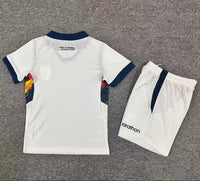 Ecuador 2026 White/Black Third Kids Jersey Set